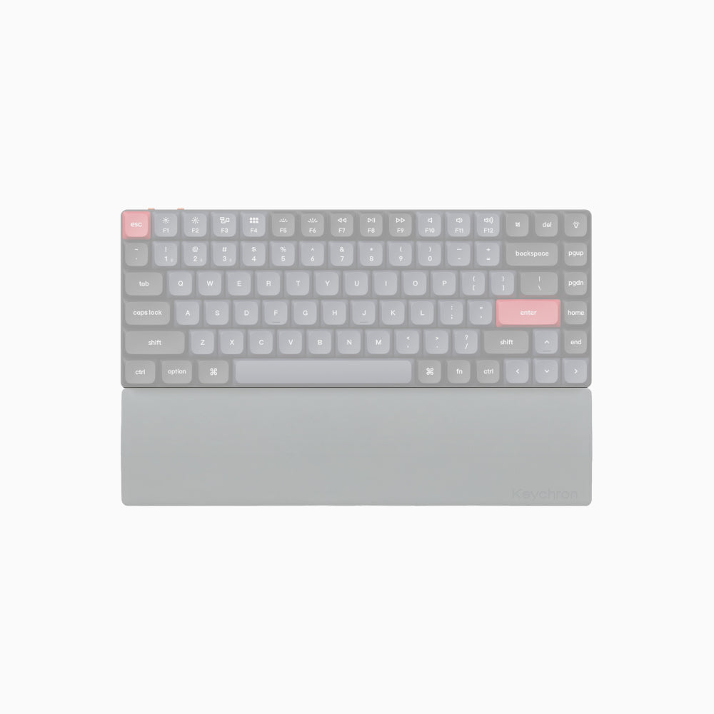 키크론 실리콘 팜레스트 키보드 손목 받침대