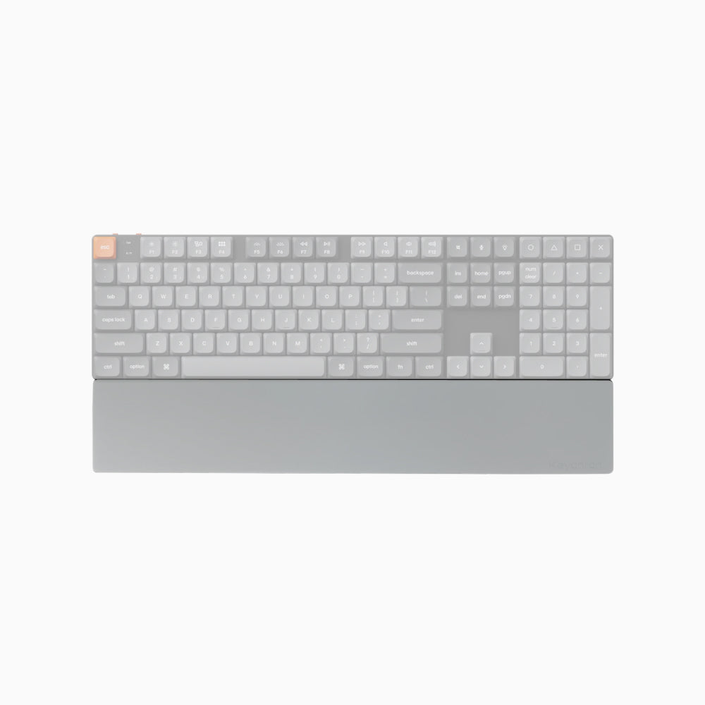 키크론 실리콘 팜레스트 키보드 손목 받침대