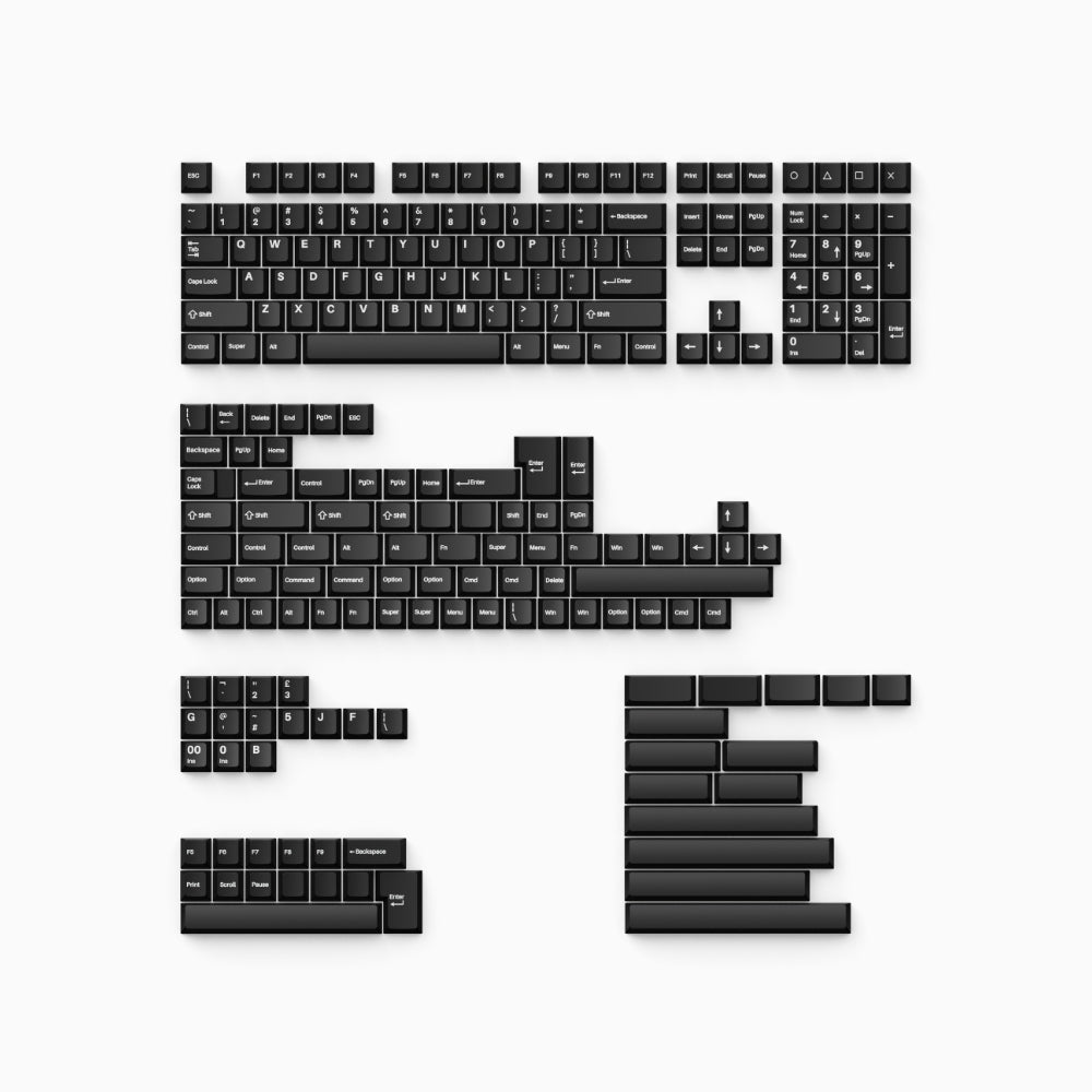[리퍼브] 키크론 더블샷 Cherry 프로파일 PBT 키캡 풀세트