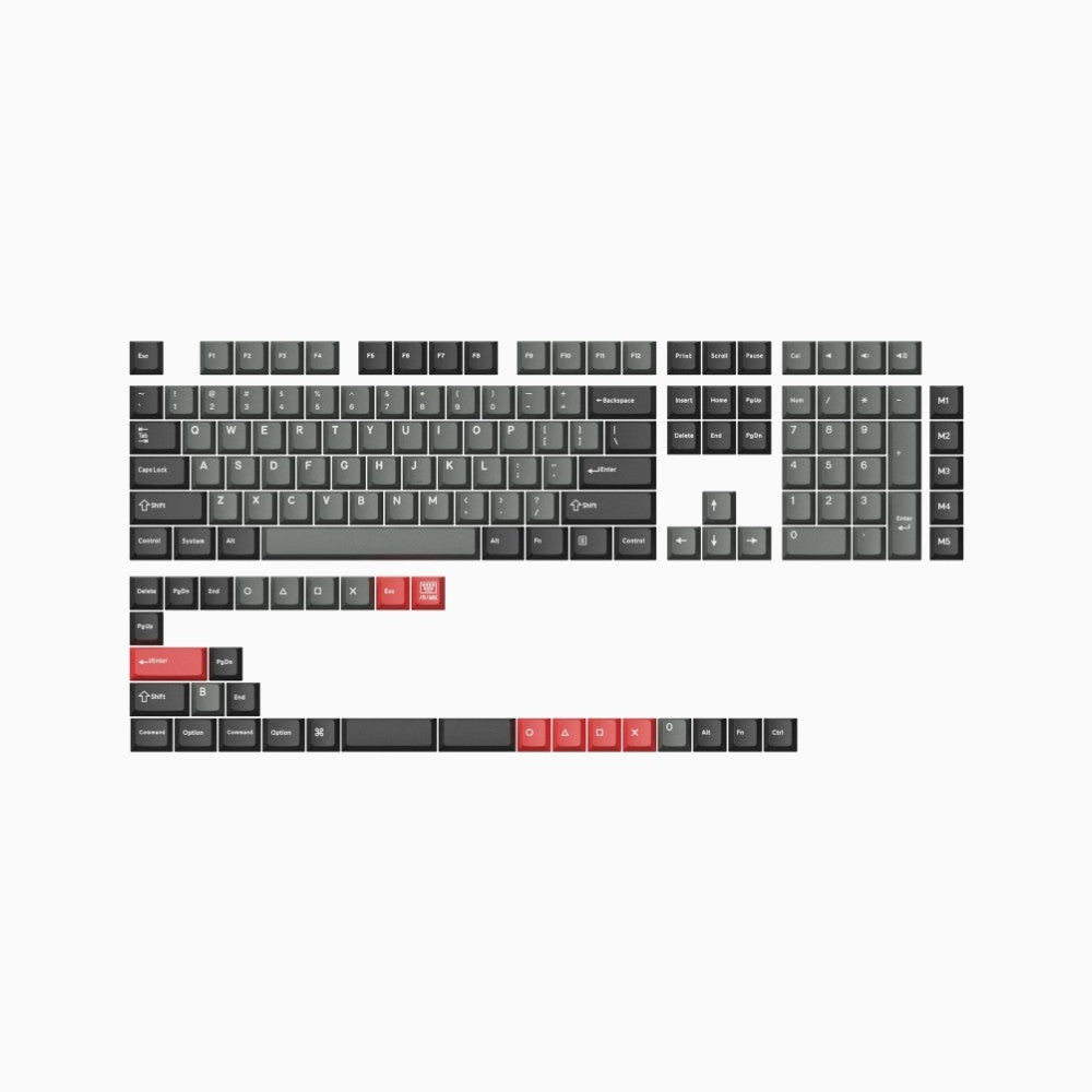 [리퍼브] 키크론 더블샷 Cherry 프로파일 PBT 키캡 풀세트